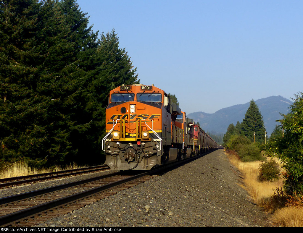 BNSF 8091 East